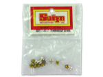 12 piece topaz sew on rhinestones
