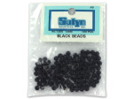 100 pc 5mm black beads