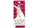 12 piece bicone large crystal ab bead charms
