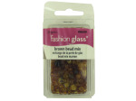 brown glass bead mix 28 grams