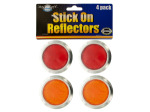 4 Pack stick-on reflectors
