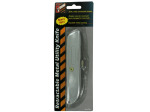 Retractable metal utility knife