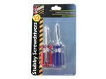 2 Pack stubby screwdriver set