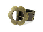 brown vinyl belt