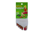Massaging foot tubes