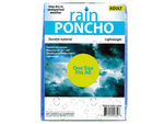 Deluxe rain poncho (assorted colors)