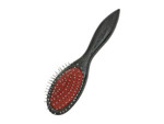 Oval wood hair brush