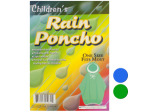 Childrens rain poncho