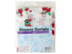 Decorative shower curtain