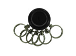6 key pull apart keychain