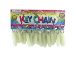 glow in the dark spiral wrist k/c (12 per card)