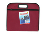 Storage organizer bag with zipper