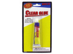 Quick-set clear glue