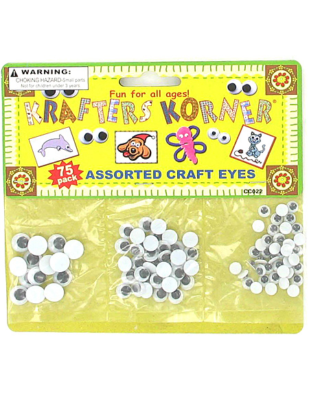 craft eyes (3 asst)