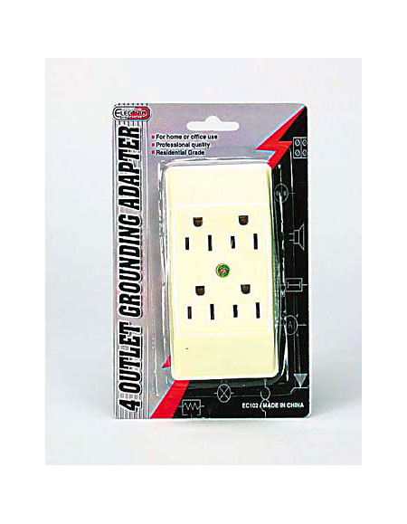 4 outlet wall socket