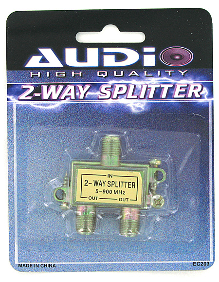 2 way splitter