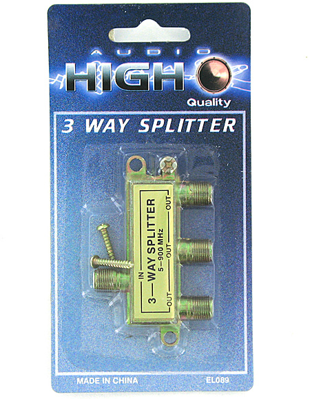 3 way splitter