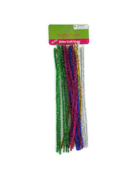 30PC GLITTER CRAFT STEMS
