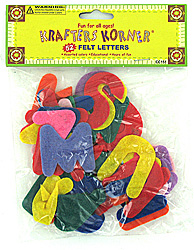 FELT LETTERS