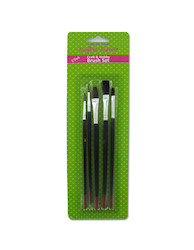 5PC CRAFT/HOBBY BRUSH SET