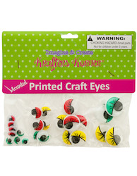 PRINTED CRAFT EYES