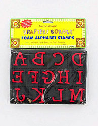 ALPHABET STMPS 2 STYLS X2