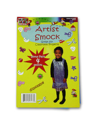 CHILD`S ARTIST SMOCK 4PC