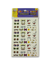 EYES STICKERS 66PC