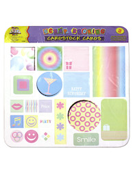 CARDSTOCK TAGS 6 ASST X2
