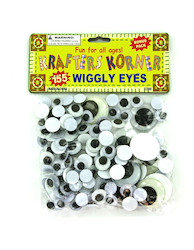 WIGGLY EYES 155PK