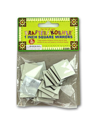 SQUARE MIRROR 1" 20PC