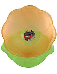 10" FLWR SHPD SRVNG BOWL