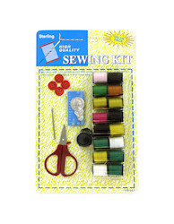 SEWING KIT W/THREAD