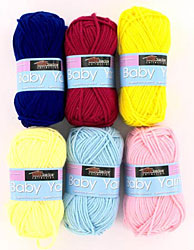 BABY YARN 6 ASST