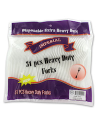 PLASTIC FORKS 51PC