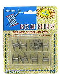 8 PC BOBBINS IN BOX