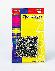 200 PC THUMBTACKS X5
