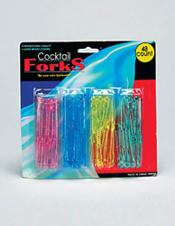48 PC. COCKTAIL FORKS X5