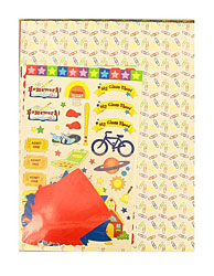 SCHOOL SCRAPBOOK KIT 4 X1