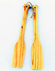 WOODEN OARS X1