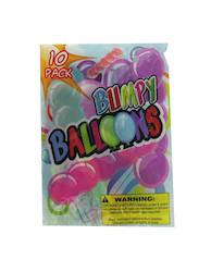 GIANT BUMPY BALLOONS 10PC