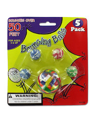 5 PK SUPER BOUNCE BALLS