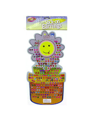 126PC STICK ON EARRINGS