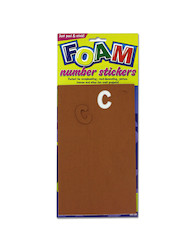 FOAM LETTERS 2 ASST SIZES