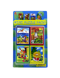 4PK OF 24PC MINI PUZZLES