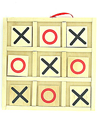 WOODEN TIC TAC TOE