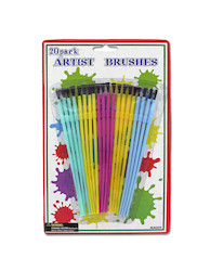 20PC PAINT BRUSH SET