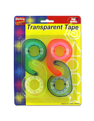 TRANSPARENT TAPE 4PC