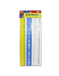3 PC GRIP RULERS