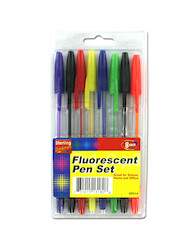 FLOURESCENT PENS 8PC